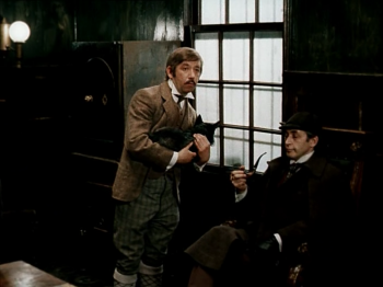 Шерлок Холмс и доктор Ватсон: Знакомство. Кровавая надпись. (1979)