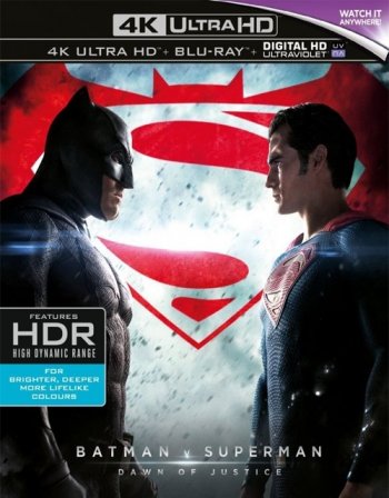 Бэтмен против Супермена: На заре справедливости (2016) 4K UHD BDRemux 2160p
